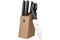Набор ножей с подставкой Xiaomi Youth Edition Kitchen Stainless Steel Knife Set 6in1